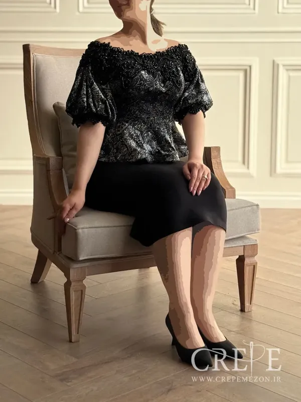 پیراهن بالاتنه سنگدوزی