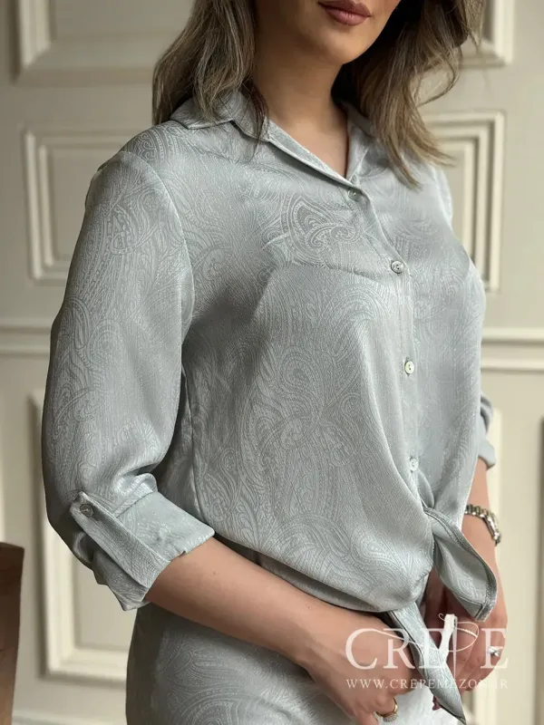 شومیز دامن طرح اسلیمی