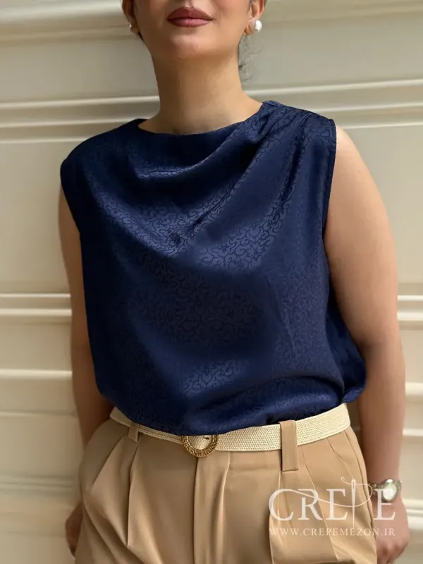 تاپ ساتن طرح اسلیمی