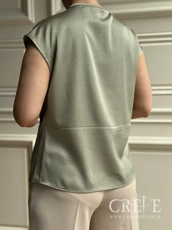 تاپ بغل گره ای پوست ماری