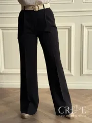 شلوار کرپ دوبل پیله دار قد 108 