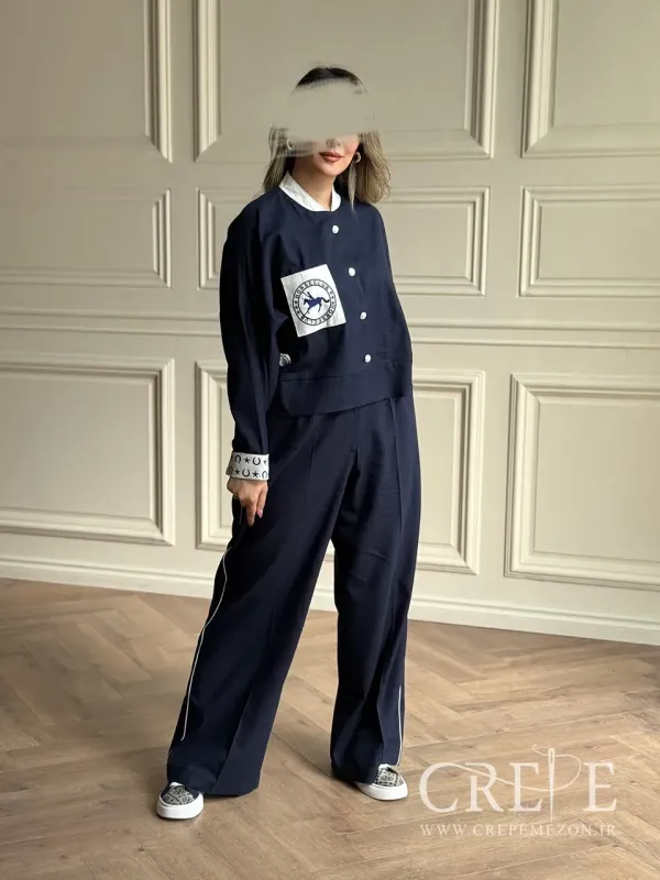 کت و شلوار لینن هورس کلاب