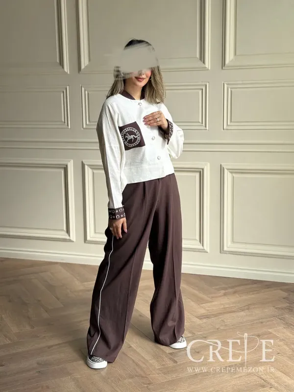 کت و شلوار لینن هورس کلاب