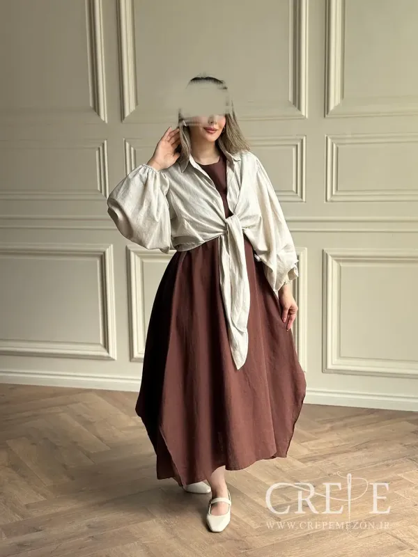 سارافون شومیز جلو گره ای