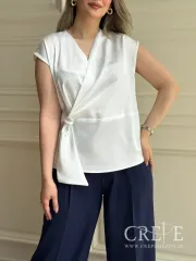 تاپ بغل گره ای پوست ماری