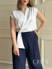 تاپ بغل گره ای پوست ماری