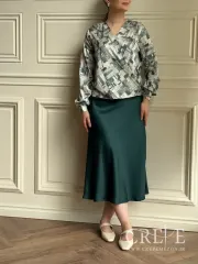 دامن ساتن فون قد 90