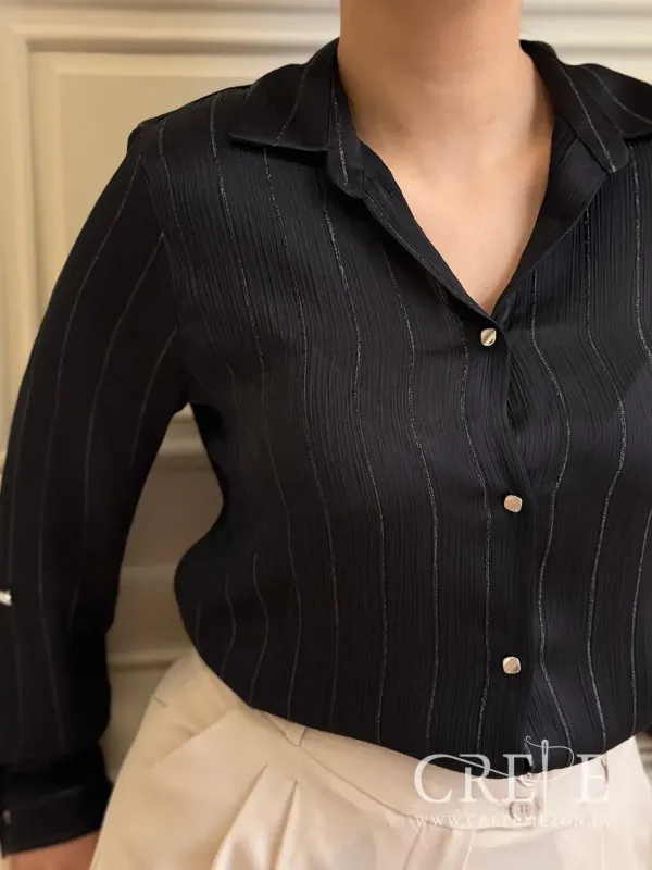 شومیز کریشه زری دار