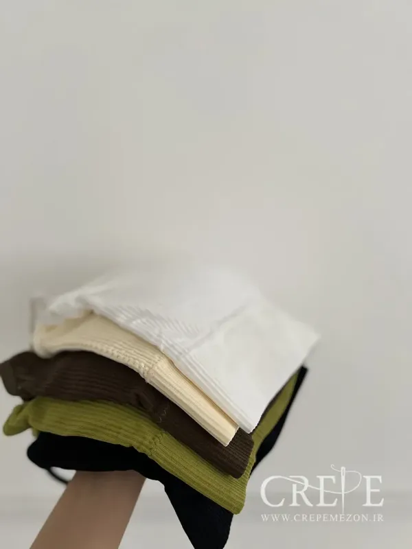 نیمتنه طرح کبریتی پشت بندی 