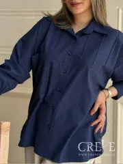 شومیز مانتویی لینن