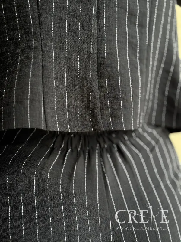 کت و شلوار شانتون راه راه