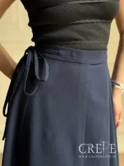 دامن ترک لینن گره ای قد 94