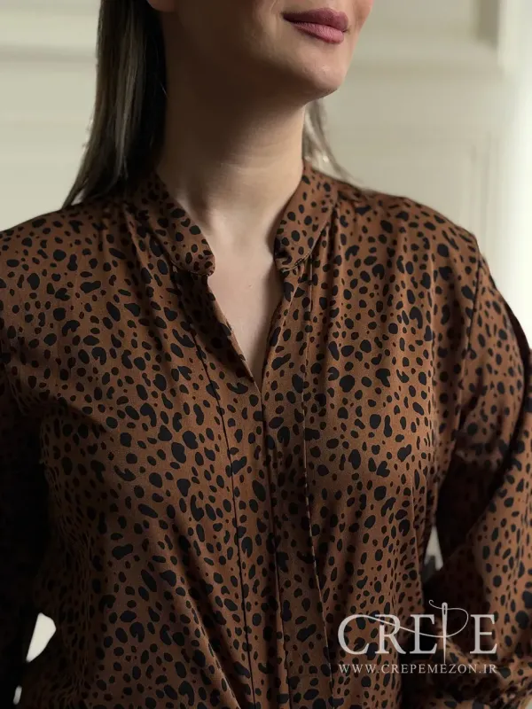 شومیز طرحدار دو پیله