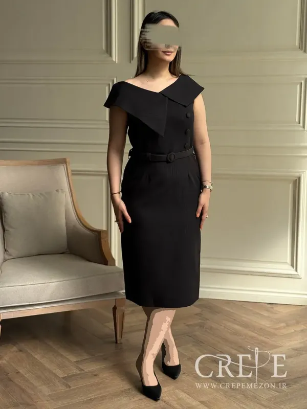 پیراهن زری دار راه راه