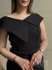 پیراهن زری دار راه راه