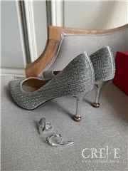 کفش مجلسی تمام نگین پاشنه 7 سانت