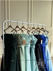 ماکسی صدفی ساتن آمریکایی