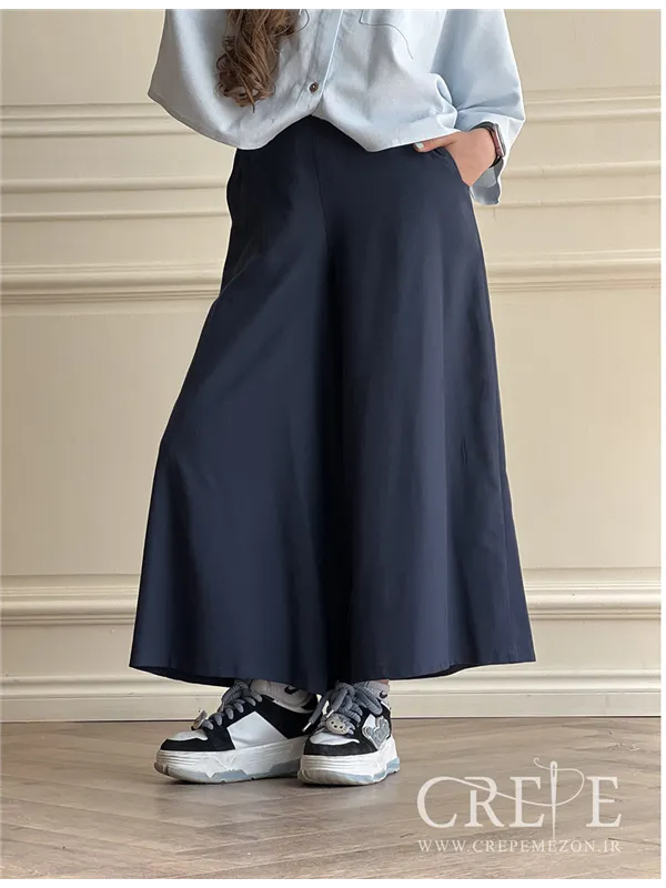 دامن شلواری لینن 