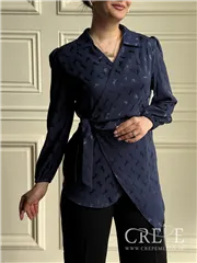 شومیز چپ و راستی بغل گره ای هرمس