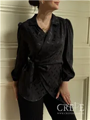 شومیز چپ و راستی بغل گره ای هرمس