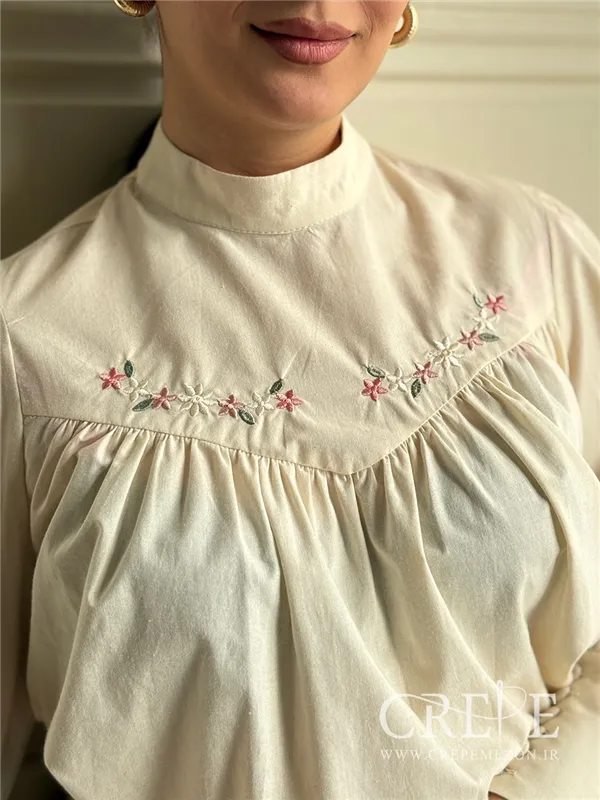 شومیز لنین گلدوزی