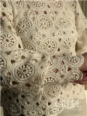 شومیز مجلسی قلاب بافی 