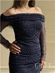 ماکسی تور نگین دار یقه دکلته