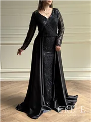 ماکسی دو دامنه پولک دوزی