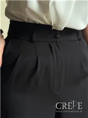 شلوار نیم بگ پیله دار قد 107