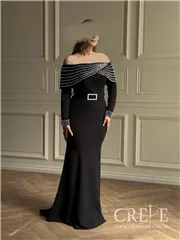 ماکسی والن دار مرواریدی 