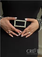 ماکسی والن دار مرواریدی 