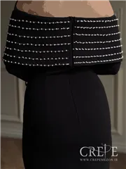 ماکسی والن دار مرواریدی 