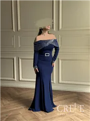 ماکسی والن دار مرواریدی 