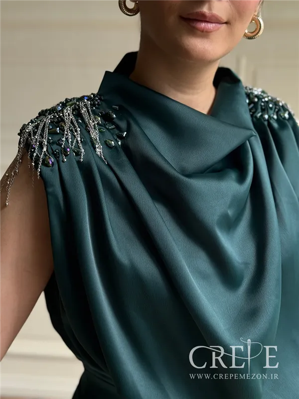 اورال ساتن سرشانه ریسه ای 