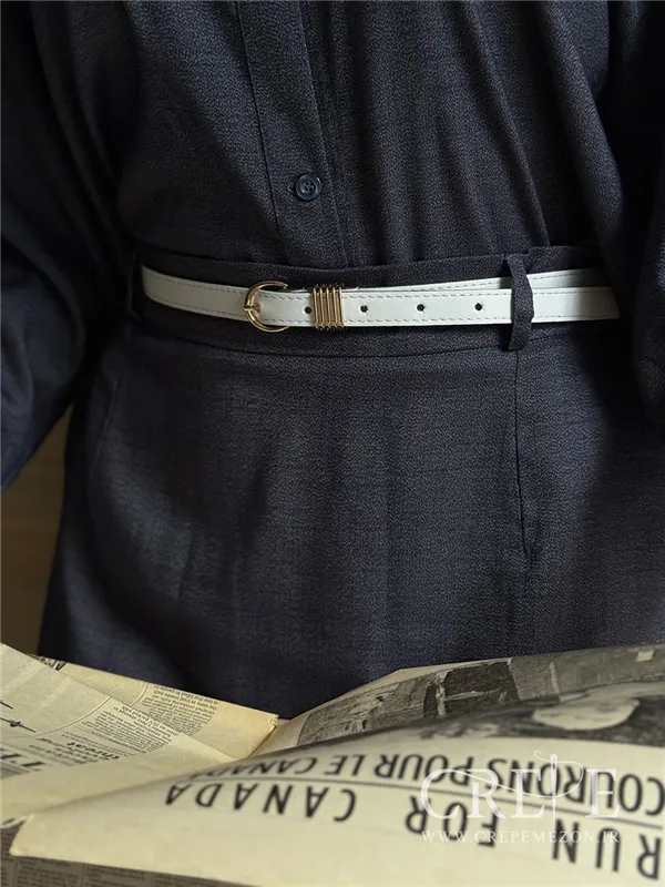 کمربند 2 سانت سگک نیم دایره