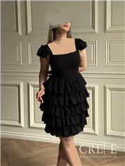 پیراهن عروسکی دامن چین دار