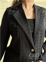 مانتو یقه انگلیسی پیچازی 