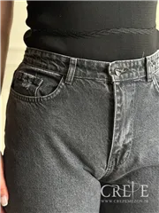 جین نیم بگ سایز بزرگ قد 107