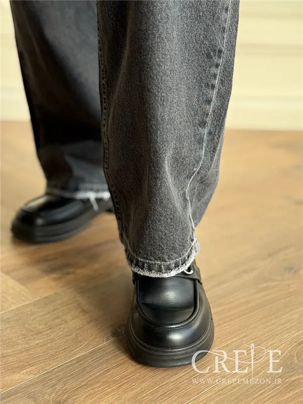 جین نیم بگ سایز بزرگ قد 107