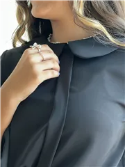 شومیز الیزه یقه ب ب