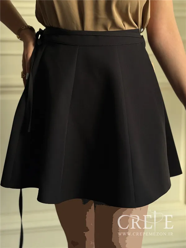 دامن ترک گره ای قد 45