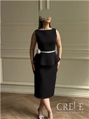 پیراهن میدی تک گل