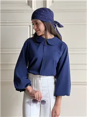 شومیز الیزه یقه ب ب