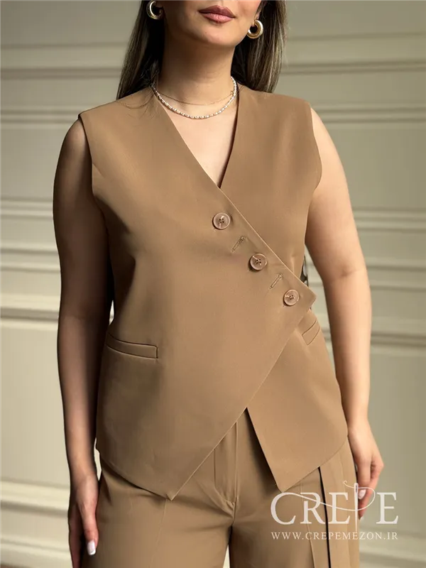 جلیقه شلوار سه دکمه