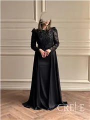 ماکسی دو دامنه ساتن و پنل