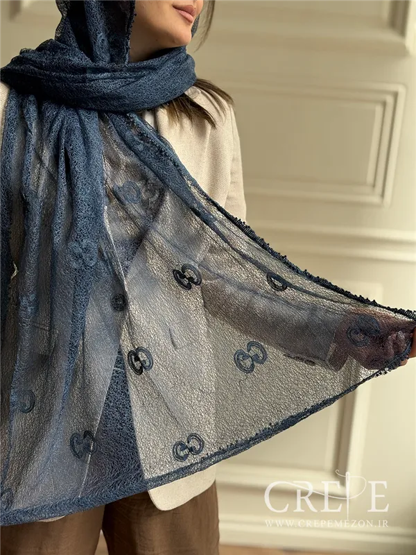 شال گلدوزی طرحدار