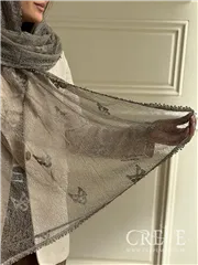 شال گلدوزی طرحدار