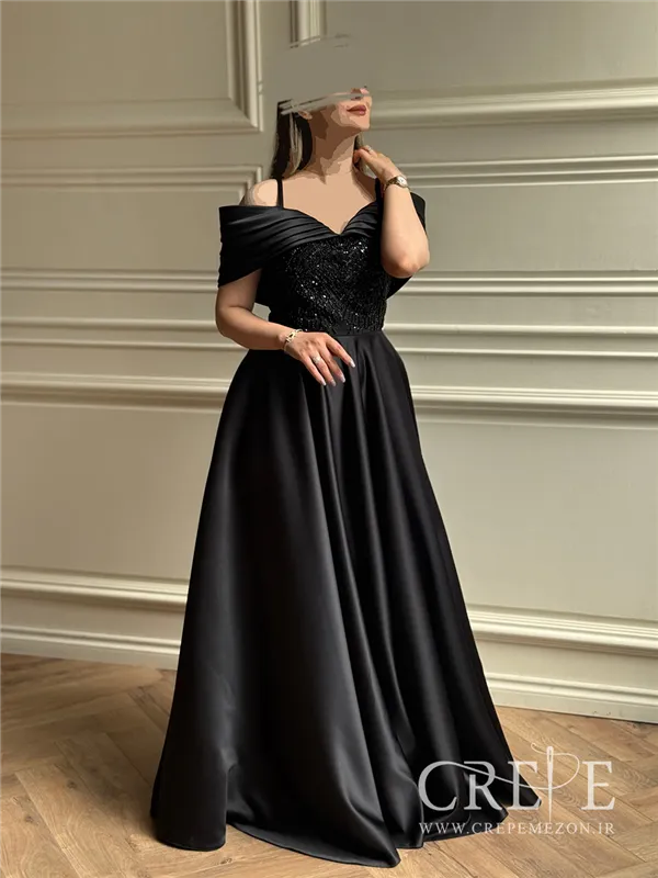 ماکسی یقه دراپه یلدا