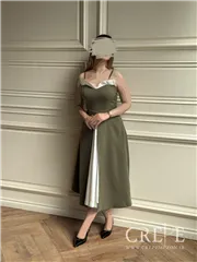 پیراهن دکلته چاکدار