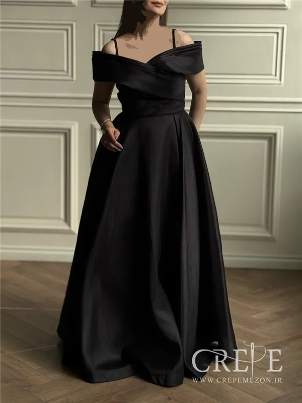 ماکسی ساتن تافته شاین الینا